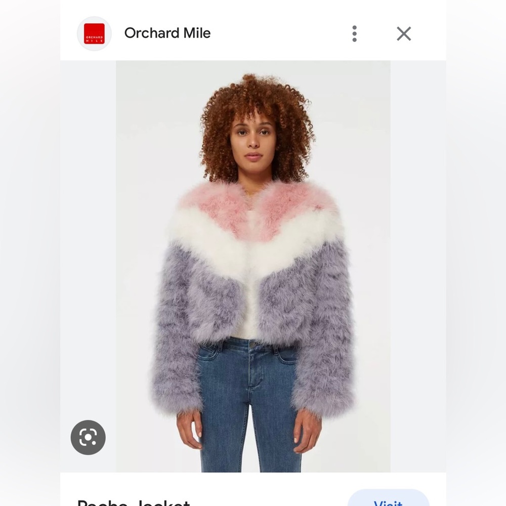 Rebecca Minkoff Pacha Feather Jacket
